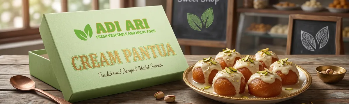 CREAM PANTUA | クリームパントুয়া | ক্রিম পান্তুয়া