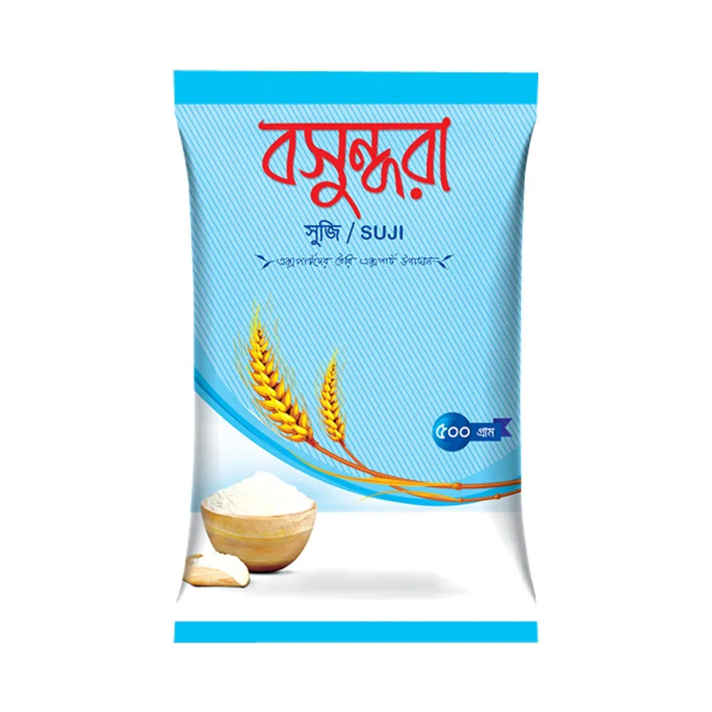 BASHUNDHARA SUJI 500GM | バシュンダラスジ500GM | বসুন্ধরা সুজি ৫০০গ্রাম