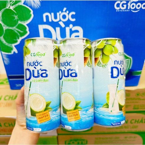Coconut water with pulp (CG Food) 325ml