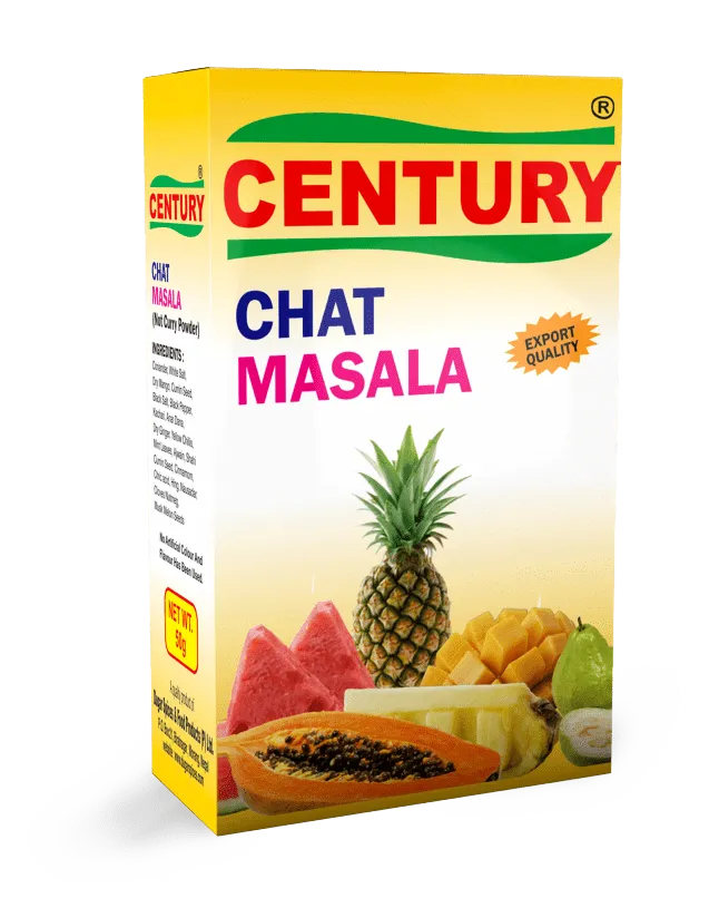 Century 50gm chat Masala / センチュリーチャットマサラ50GM / সেঞ্চুরি চাট মশলা ৫০গ্রাম