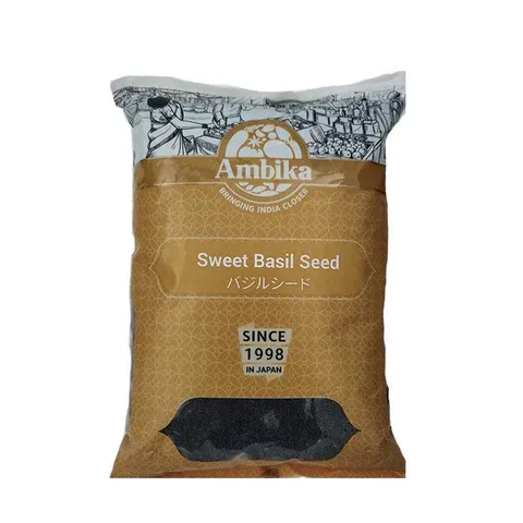 Ambika Sweet Basil Seed 1kg / アンビカスイートバジルシード1KG / অম্বিকা মিষ্টি তুলসী বীজ ১কেজি